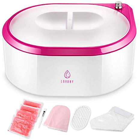 Lavany Paraffin Wax Warmer for Hands & Feet Paraffin Wax Machine Quick-Heating Paraffin Bath Spa