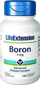 Life Extension Boron (3mg, 100 Vegetarian Capsules)