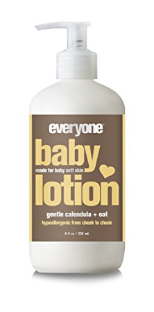 Everyone Hypoallergenic Soft Skin Baby Lotion, Gentle Calendula and Oat, 6 Count