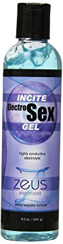 Zeus Electrosex Incite Electrosex Gel, 8.5 Ounce