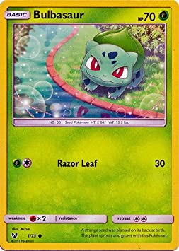 Bulbasaur - 1/73 - Common - Sun & Moon: Shining Legends