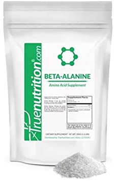 True Nutrition - Beta-Alanine Powder (as CarnoSyn®) - Supports Increased Energy Production, Endurance, and Muscle Recovery - Vegan - 500 Grams