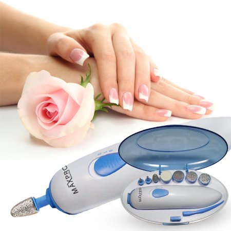 Maxpro Manicure Pedicure Nail Care Art Drill File Buff Shine Professional