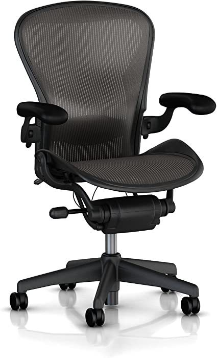 Herman Miller Aeron Executive Office Chair-Size B-Fully Adjustable Arms-lumbar Support Open Box