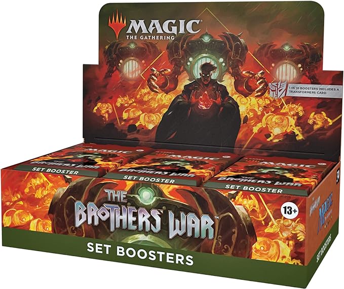 Magic: The Gathering The Brothers’ War Set Booster Box, 30 Packs