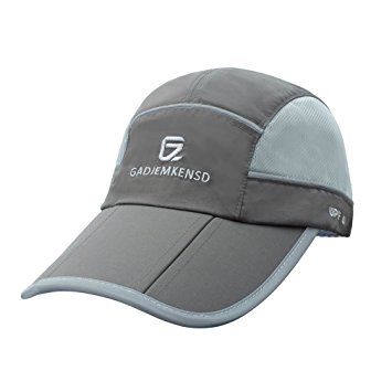 GADIEMKENSD Quick Dry Sports Hat Lightweight Breathable Soft Outdoor Run Cap