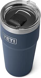 YETI Rambler 20 oz Stackable Tumbler, Stainless Steel, Vacuum Insulated with MagSlider Lid