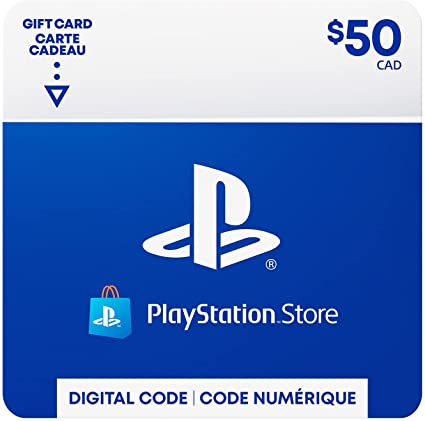 $50 PlayStation Store Gift Card - CANADA [Digital Code]