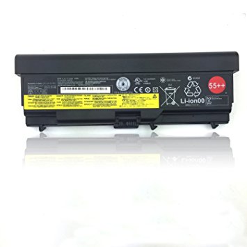 T-Quick® 94wh 55   Laptop Battery for Lenovo Thinkpad E40 E50 0578 E420 E425 E520 E525 L410 L412 L420 L421 L510 L512 L520 Sl410 Sl510 T410 T420 T510 T520 W510 W520, Replace for FRU 42t4751