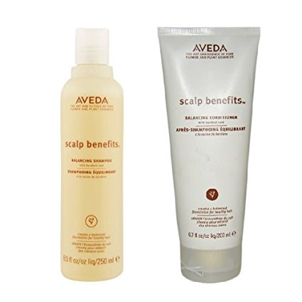 Aveda Scalp Benefits Balancing Shampoo 8.5 oz and Conditioner 6.7 oz Duo