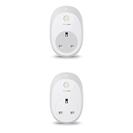 TP-Link Wi-Fi Smart Plug   Wi-Fi Smart Plug with Energy Monitoring, Works with Alexa, Control Devices from Anywhere - HS100   HS110 (UK Plug)