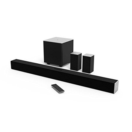 VIZIO SB3851-C0 38-Inch 5.1 Channel Sound Bar with Wireless Subwoofer and Satellite Speakers (Certified Refurbished)