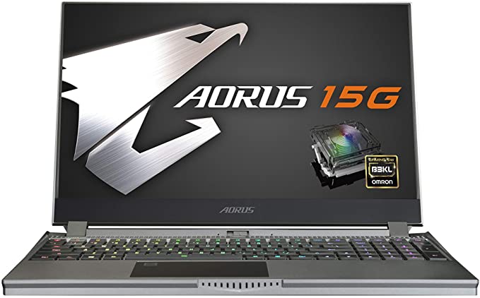 [2020] AORUS 15G (WB) Performance Gaming Laptop, 15.6-inch FHD 240Hz IPS, GeForce RTX 2070 Max-Q, 10th Gen Intel i7-10875H, 16GB DDR4, 512GB NVMe SSD