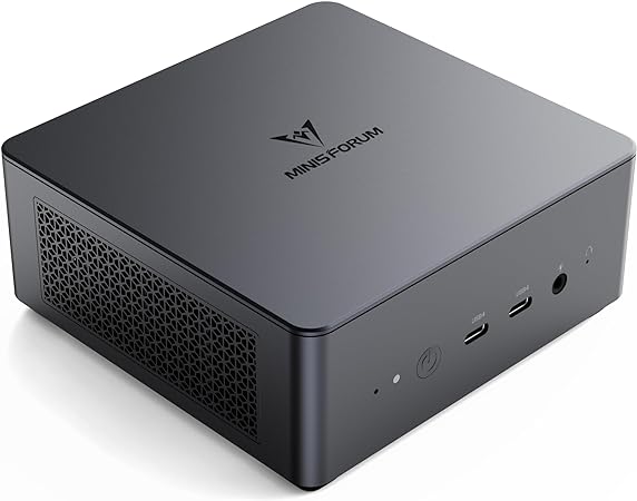 MINISFORUM UM790 Pro Mini PC AMD Ryzen 9 7940HS(8C/16T, up to 5.2GHz) 64GB DDR5 RAM 1TB PCIe4.0 SSD Micro Computer 2xHDMI/ 2xUSB4(8K@60Hz) Radeon 780M Graphics Small Form Factor