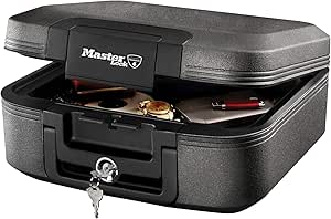 Master Lock Medium Key Locking Fire & Water Chest