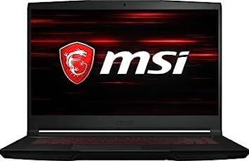 MSI GF63 Thin Core i7 9th Gen - (8 GB/512 GB SSD/Windows 10 Home/4 GB Graphics/NVIDIA Geforce GTX 1650 Ti with Max-Q) GF63 Thin 9SCSR-1039IN Gaming Laptop (15.6 inch, Black, 1.86 kg)