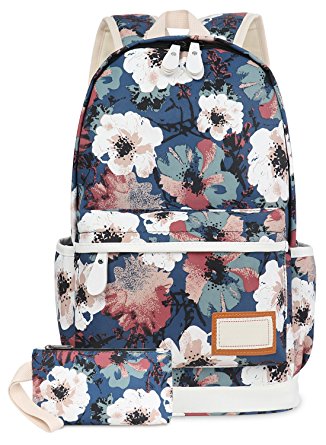 FITMYFAVO Backpack for Girls with Multi-Pockets | School Bookbag Daypack Travel Bag