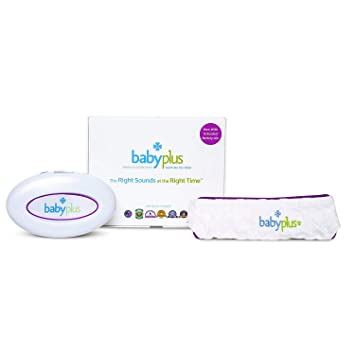 BabyPlus Prenatal Education System, Plays Heartbeat Music in The Womb to Promote Bonding, and a Smart, Healthy Baby - Mom's Choice Award Winner, Among Many Others!, White