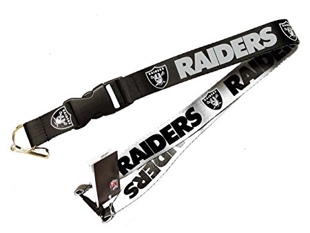 NFL Oakland Raiders Reversible Lanyard