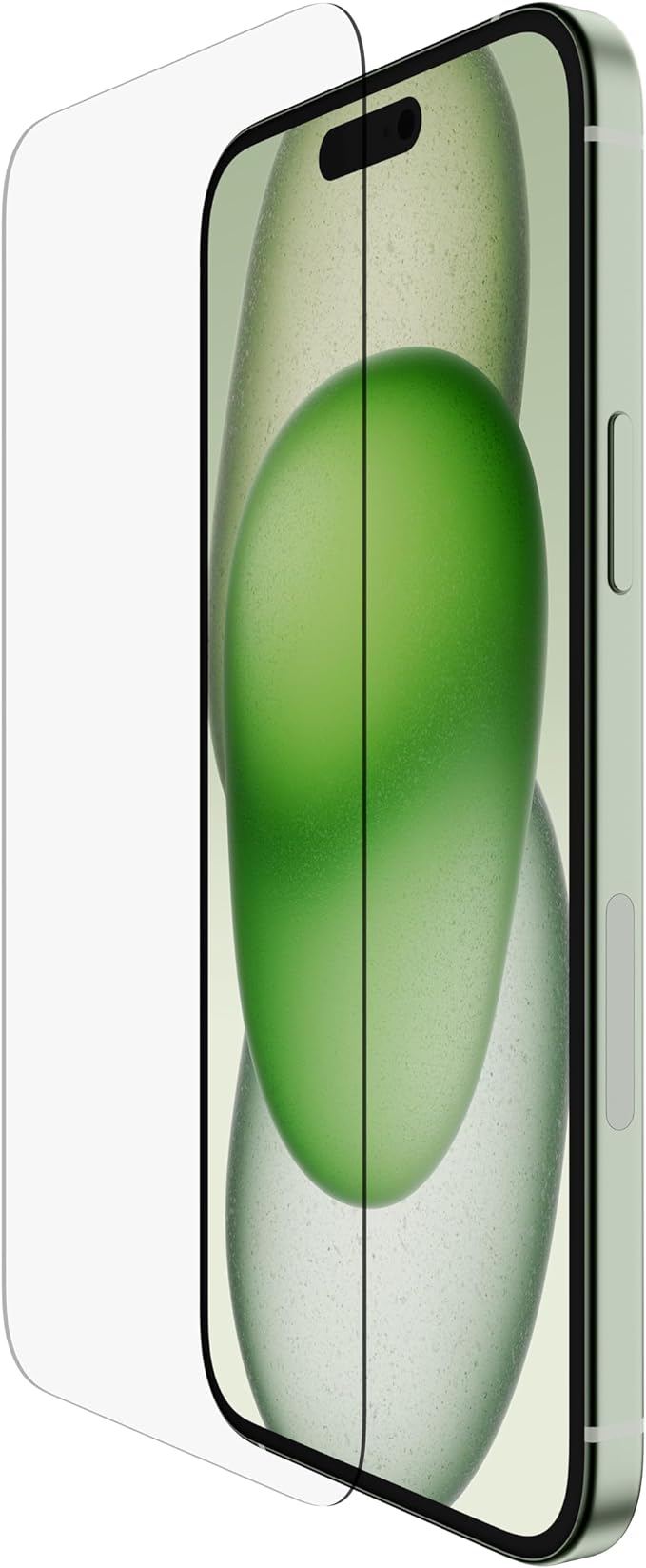 Belkin ScreenForce UltraGlass 2 Treated iPhone 15 Plus, 14 Pro Max Screen Protector - Scratch-Resistant, 9H Hardness Tested Glass w/Slim Design - Includes Easy Align Tray for Bubble-Free Application