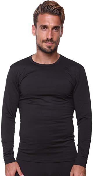 ultradry Men Thermal Underwear Top by Outland; Base Layer; Soft Lightweight Warm Fleece