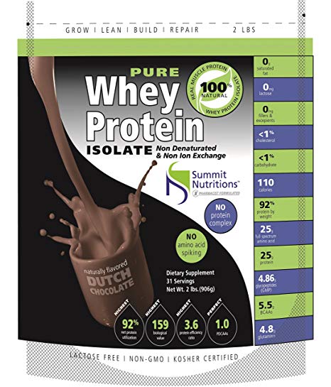 Summit Nutritions Pure Whey Protein Isolate, 906 g