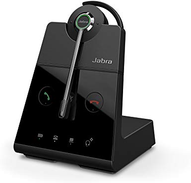 Jabra Engage 65 Wireless Headset, Convertible – Telephone Headset with Industry-Leading Wireless Performance, Advanced Noise-Cancelling Microphone, All Day Battery Life