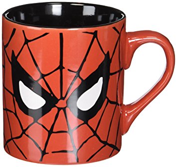 Silver Buffalo MC7032 Marvel Comics Spider-Man Eyes Coffee Mug, 14-Ounces