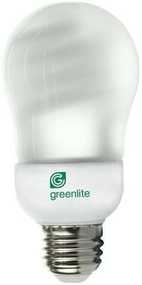Greenlite CFL 9W Covered A Type Bulb 2700K