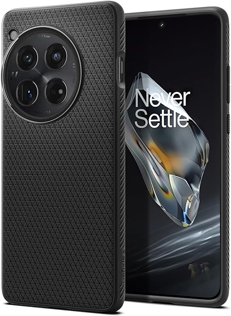 Spigen Liquid Air Designed for OnePlus12 Case (2024) - Matte Black