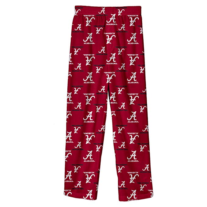 Genuine Stuff Alabama Crimson Tide Youth School Logo Pajama Pants - Crimson,