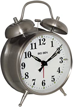 Big Ben 4 1/2" Twin Bell Alarm clock