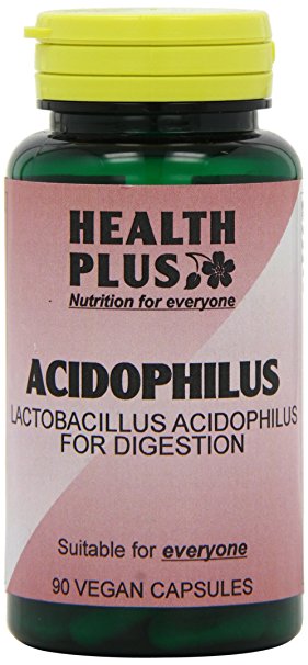 Health Plus Acidophilus Probiotic Digestive Health Supplement - 90 Capsules