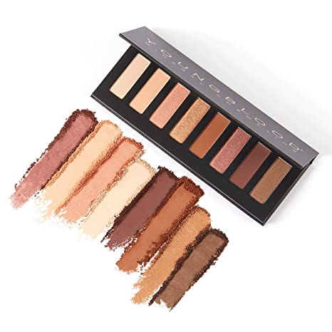 Youngblood Clean Luxury Cosmetics Enchanted Eyeshadow Palette | 8 Matte and Shimmer Natural Warm Neutral Tones, High Pigment Long Lasting Color | Cruelty Free, Paraben Free, Gluten Free