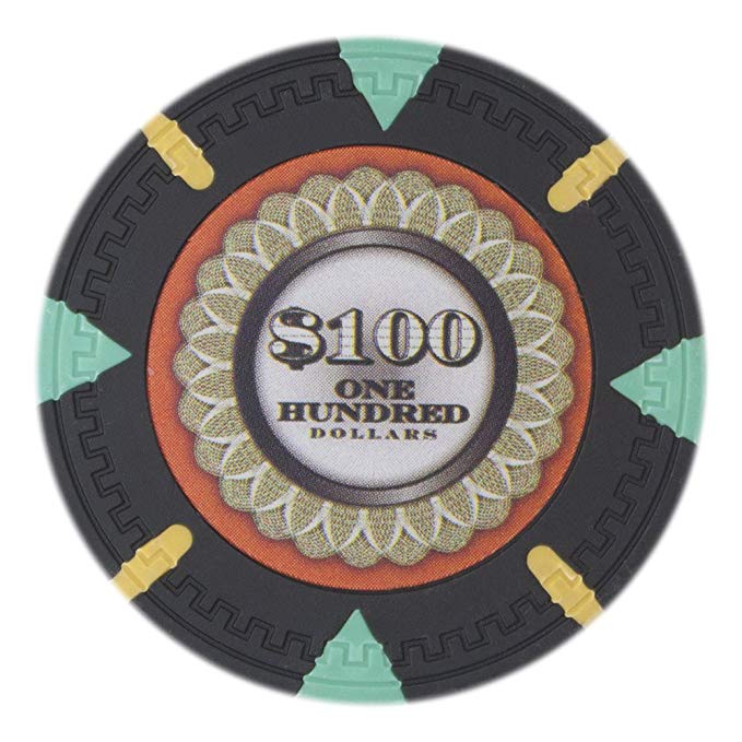 Claysmith Gaming The Mint Poker Chip Heavyweight 13.5-gram Clay Composite – Pack of 50