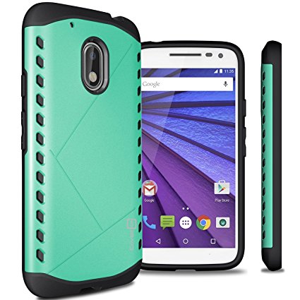 Moto G4 Play Case, Moto G Play (4th Gen.) case CoverON [Paladin Series] Slim Fit Hard Protective Modern Style Phone Case for Motorola Moto G4 Play / Moto G Play (4th Gen.)- Teal Mint