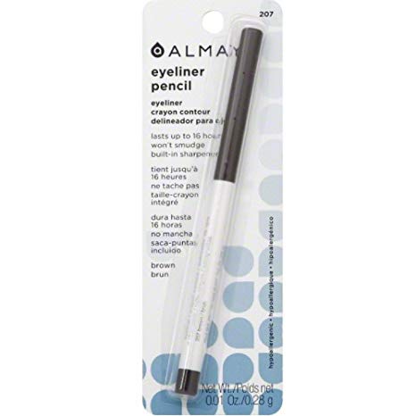 ALMAY Eyeliner Pencil, Brown [207], 0.01 oz