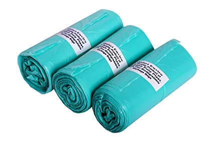 Maitri Eviro OXO Biodegradable Garbage Bags Roll (90 bags, Green, 17 X 20 Inch, Small) -Pack of 3