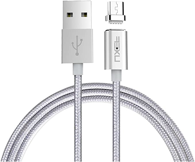 NXET® Magnetic 22AWG Fast Charging Micro-USB Cable for Sony Playstation DUALSHOCK®4 Wireless Controller / PS4 Pro / PS4 Slim/Xbox One Controller Charger and More (Magnet - 4ft)