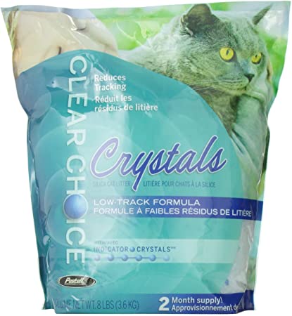 Clear Choice Silica Crystals Cat Litter Bag, 8-Pound