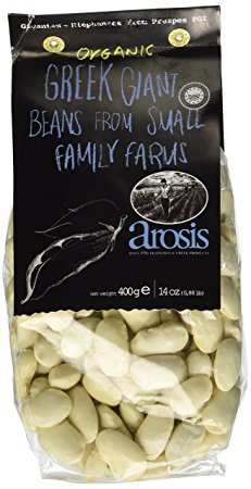 Arosis Organic Dry Greek Giant Beans - 14 oz.