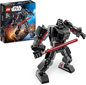 LEGO Star Wars Darth Vader's Mecca, Buildable Action Figure with Articulated Pieces, Cabin for Minifigure, Red Laser Sword, Collectible Toy for Boys and Girls Ages 6  75368