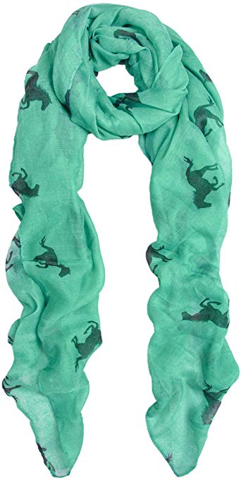 Premium Stallion Horses Animal Print Scarf - Different Colors Available