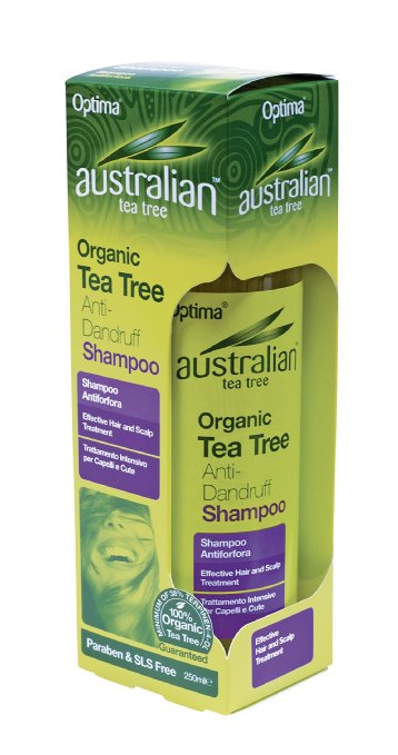 Australian Tea Tree Organic Anti Dandruff Shampoo 250ml