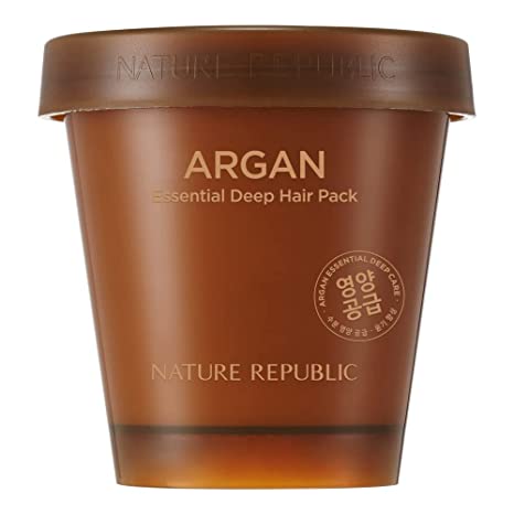 Nature Republic Argan Essential Deep Care Hair Pack, 200 Gram