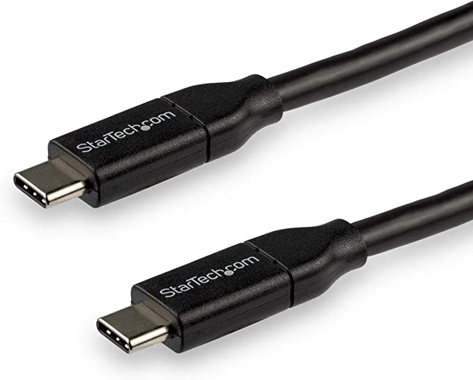 StarTech.com USB C To USB C Cable - 10 ft / 3m - USB-IF Certified - 5A PD - USB 2.0 - USB Type C Charging Cable - USB C Fast Charge Cable (USB2C5C3M)