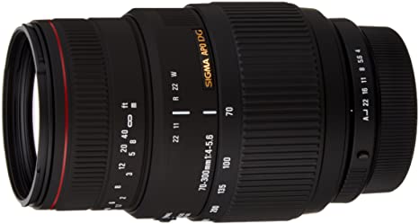 Sigma 70-300mm f/4-5.6 DG APO Macro Telephoto Zoom Lens for Pentax and Samsung SLR Cameras