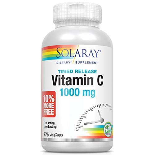 Solaray Time Release Vitamin C 1000 mg