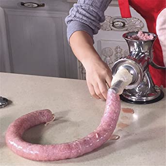 LKXHarleya 14m x 28mm Dry Sausage Collagen Casing Tube Sausage Filler Shell Hot Dog Maker Machine Cooking Tools