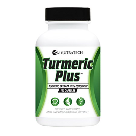 Turmeric Plus -Turmeric 95% Curcumin with Bioperine Black Pepper Extract. 1,000mg serving. Powerful Anti-Oxidant and Anti-Inflammatory Supports Entire Body Health and Wellness.